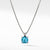 Load image into Gallery viewer, David Yurman Châtelaine Pendant Necklace with Blue Topaz and Diamonds