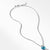 Load image into Gallery viewer, Sterling Silver David Yurman Châtelaine Pendant Necklace with Blue Topaz and Diamonds