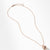 Load image into Gallery viewer, Châtelaine® Pavé Bezel Pendant Necklace in 18K Rose Gold with Morganite