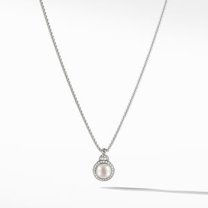 David Yurman Pearl Necklace with Diamonds