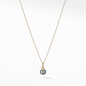 Solari Pendant Necklace with Diamonds in 18K Gold, 18" Length