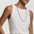 Load image into Gallery viewer, DY Bel Aire Chain Necklace in Navy with 14K Gold Accents, 41&quot; Length