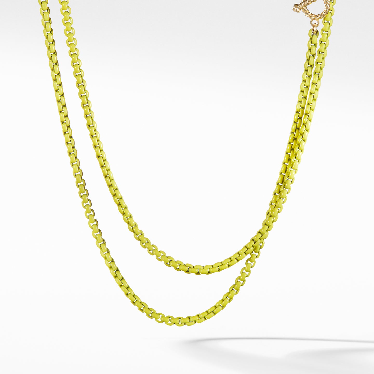 DY Bel Aire Chain Necklace in Yellow with 14K Gold Accents, 41