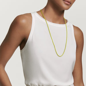 DY Bel Aire Chain Necklace in Yellow with 14K Gold Accents, 41" Length
