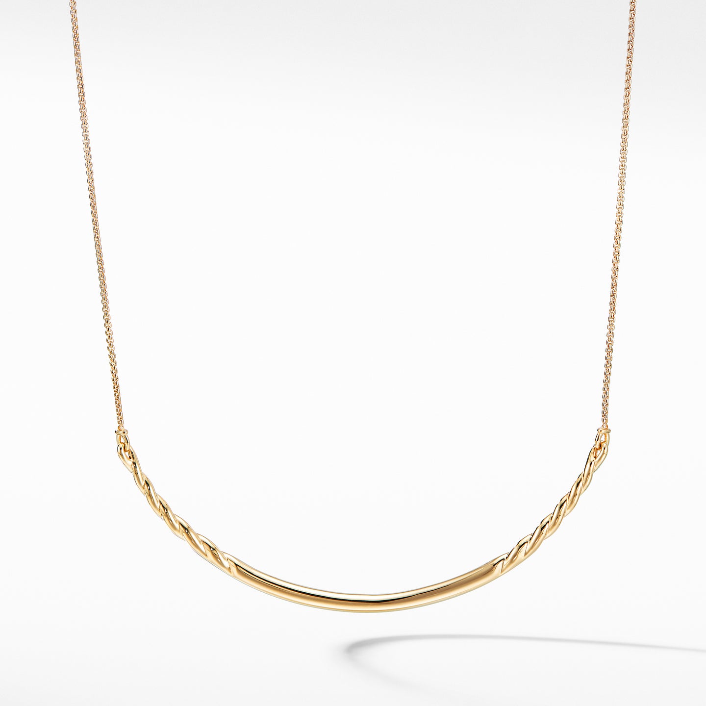 Pure Form® Collar Necklace in 18K Gold, 17