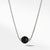 Load image into Gallery viewer, Solari Pendant Necklace with Diamonds and Black Onyx
