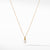 Solari Pendant Necklace with Diamonds and Pearl in 18K Yellow Gold