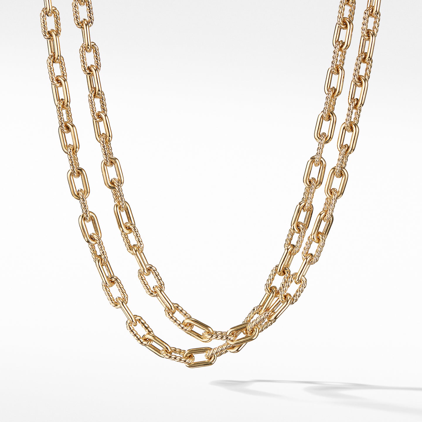 DY Madison® Bold Necklace in 18K Gold, 6mm, 36