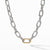DY Madison David Yurman Medium Link Necklace with 18K Yellow Gold