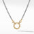 Load image into Gallery viewer, Amulet Vehicle Box Chain Necklace with 18K Yellow Gold