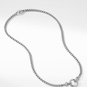 Amulet Vehicle Box Chain Necklace, 18" Length