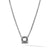 Load image into Gallery viewer, Petite Chatelaine Pavé Bezel Pendant Necklace with Prasiolite and Diamonds
