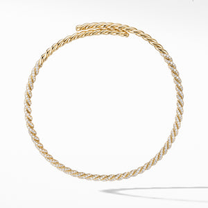 Pavéflex Necklace with Diamonds in 18K Yellow Gold