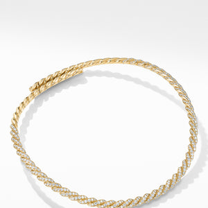 Pavéflex Necklace with Diamonds in 18K Yellow Gold