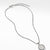 Sterling Silver David Yurman Initial &quot;C&quot; Charm Necklace with Diamonds