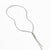 David Yurman Helena Y Necklace in Sterling Silver with Gold with Diamonds