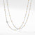 Load image into Gallery viewer, Cable Collectibles® Bead and Chain Necklace with 18K Yellow Gold Domes