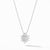 Load image into Gallery viewer, Starburst Pendant Necklace in 18K White Gold with Pavé Diamonds, 17&quot; Length