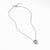 David Yurman Crossover Mini Pendant Necklace with 18K Yellow Gold on Box Chain