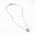 David Yurman Sterling Silver Crossover Mini Pendant Necklace with Diamonds