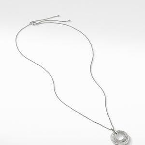 Stax Medium Pendant Necklace with Diamonds