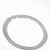 Thoroughbred® Double Row Cushion Link Necklace in Sterling Silver, 17.5&quot; Length