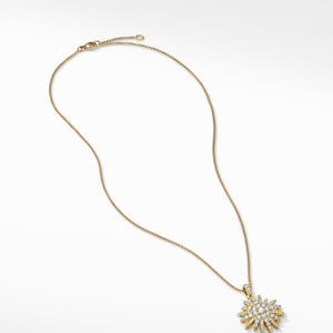 David Yurman Starburst Pendant Necklace in Gold Fink's