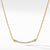 Load image into Gallery viewer, David Yurman Petite Helena Station Necklace in 18K Yellow Gold with Diamonds