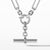 David Yurman Lexington Diamond Chain Link Necklace in Silver