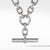 David Yurman Lexington Chain Necklace in Silver with Diamonds
