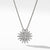 David Yurman Starburst Pendant Necklace with Diamonds