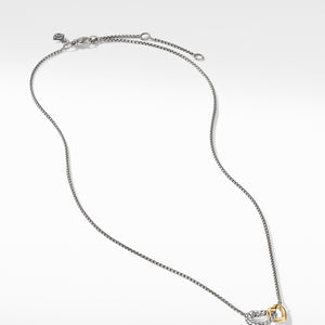 David Yurman The Cable Collectibles® Collection Necklaces & Pendant in Silver and 18-Karat Yellow Gold