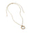 David Yurman Diamond Pavé Crossover Pendant Necklace in 18K Yellow Gold