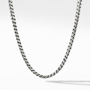 Curb Chain Necklace, 22" Length