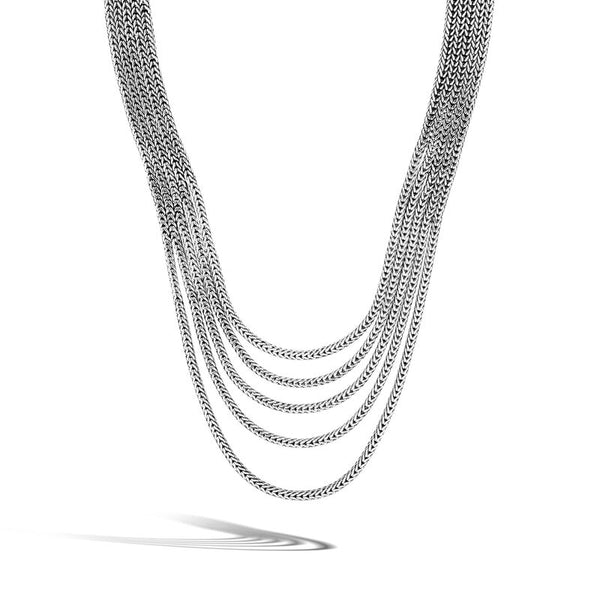 アクセサリー Multiway tie necklace mix silver925 アクセサリー Multiway tie necklace mix silver925