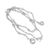 Load image into Gallery viewer, John Hardy Hammered Silver Sautoir Necklace