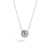 John Hardy Classic Chain Sterling Silver and Sapphire Pendant - Back View