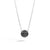 John Hardy Classic Chain Sterling Silver Pendant in Black Sapphire