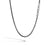 John Hardy Men&#39;s Classic Chain Black Sterling Silver Chain Necklace