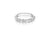 Fink&#39;s Four Round and Three Baguette Bar Set Diamond Band