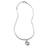 John Hardy Dot 18K Yellow Gold and Silver Small Round Pendant with Palu Hand Hammering