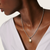 John Hardy Dot 18K Yellow Gold and Silver Small Round Pendant with Palu Hand Hammering