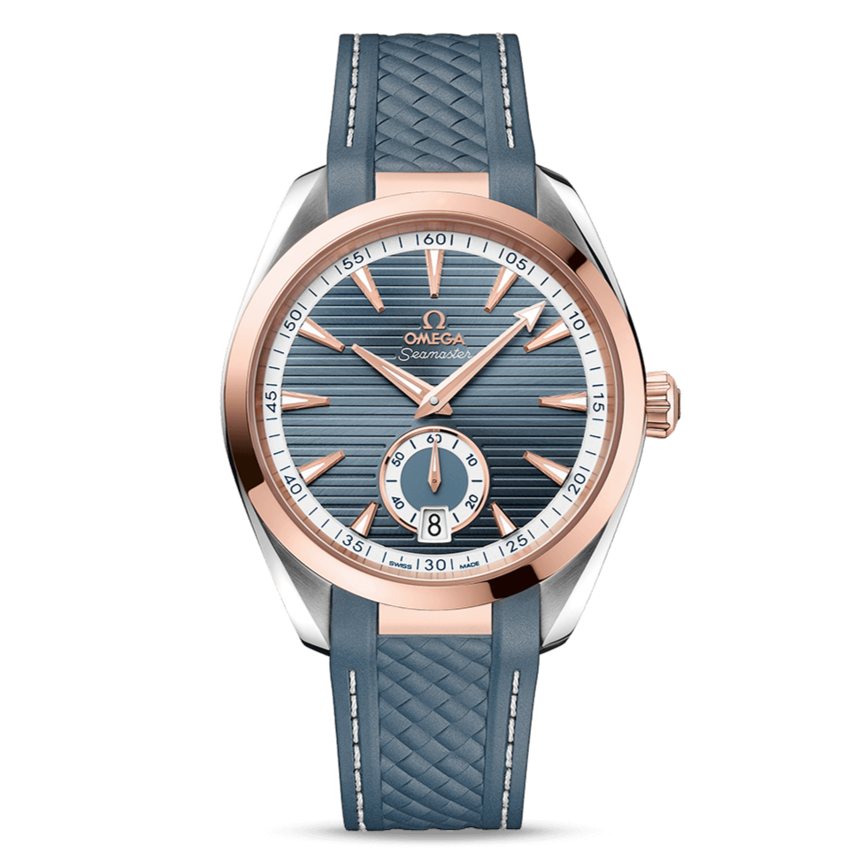 Seamaster Aqua Terra 41mm Blue Dial Omega Watch Fink s