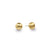 Marco Bicego Africa 18K Yellow Gold Button Earrings
