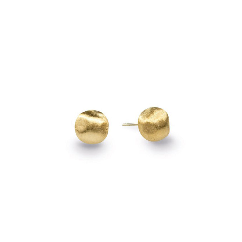 Marco Bicego Africa 18K Yellow Gold Button Earrings