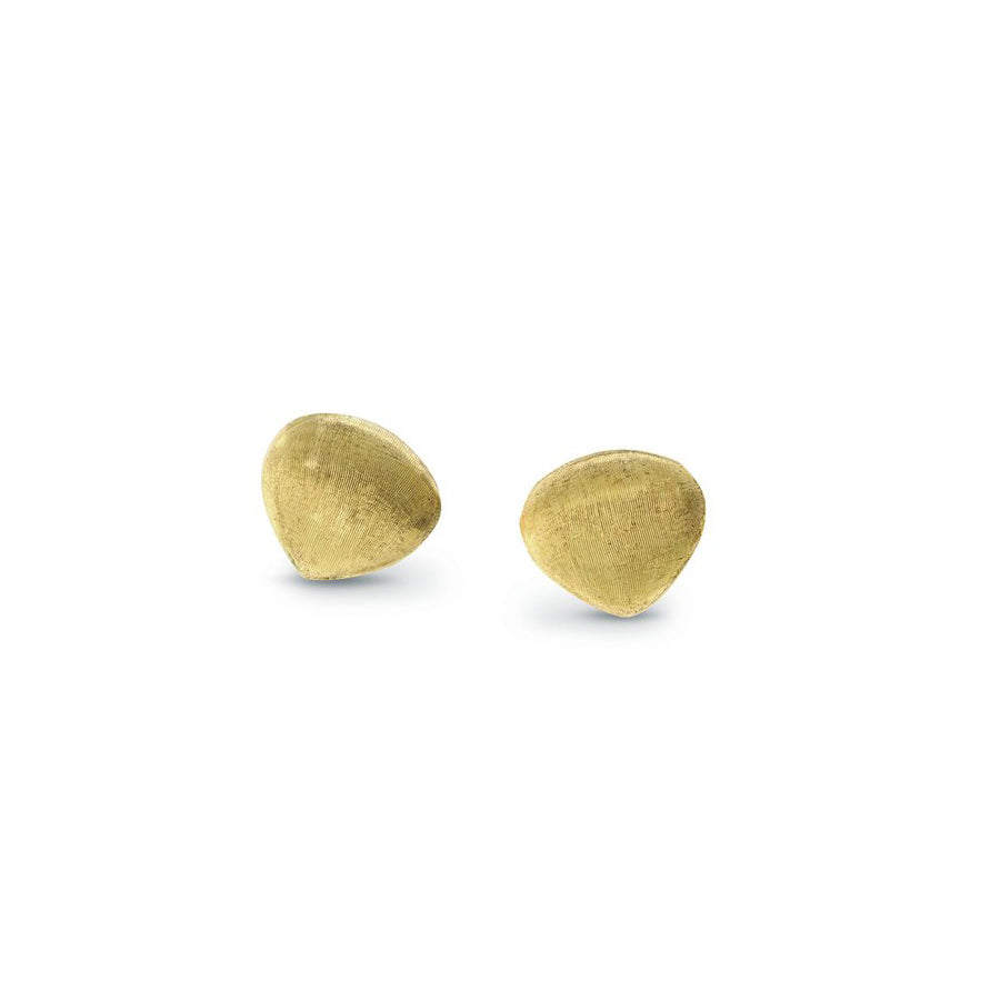 Marco Bicego Paradise 18K Yellow Gold Textured Stud Earrings