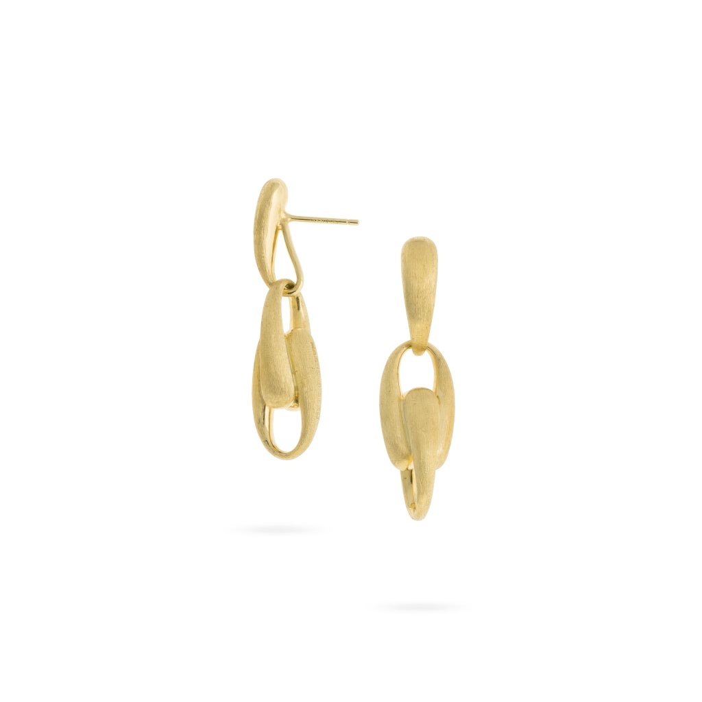 Marco Bicego Lucia Large Link Drop Women's Gold Earrings