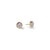 Load image into Gallery viewer, Marco Bicego Jaipur Color Mini Button Earrings with Amethyst