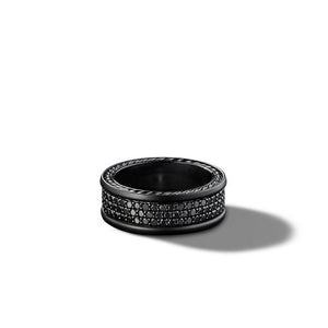David Yurman The Wedding Collection Ring in Black Titanium