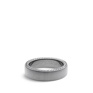 David Yurman The Wedding Collection Ring in Grey Titanium
